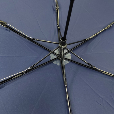 Ελαφρύτερη 3 διπλής ομπρέλα με πλευρές άνθρακα Εγχειρίδιο ανοιχτό 19 ίντσες 6 πάνελ