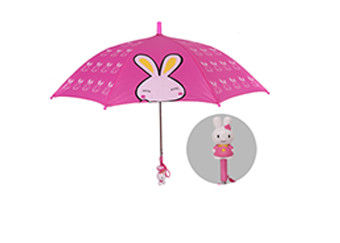 Καλή συμπαγής ομπρέλα παιδιών λαβών φραουλών ασφαλές σχέδιο παιδιών 18 ίντσας