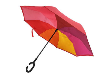 Κατ' ευθείαν να διπλώσει διπλώνοντας την ομπρέλα, αντίστροφη ομπρέλα Γ αυτοκινήτων διαμόρφωσε τη λαβή