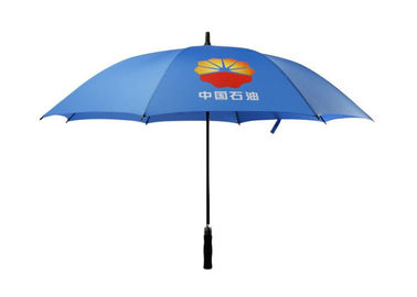 Μεγαλύτερο λογότυπο οθόνης μεταξιού λαβών της EVA ομπρελών γκολφ μεγέθους αυτόματο προωθητικό