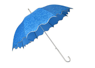 Μπλε υδατόσημο που τυπώνει το προωθητικό πλαίσιο αργιλίου μεγέθους Standsard ομπρελών δώρων