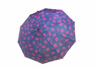 Μόνο αυτόματη ανοικτή μικρή διπλώνοντας ομπρέλα, αυτόματη απόδειξη βροχής ομπρελών διπλώματος