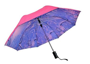 Αυτόματες ανοικτές ομπρέλες γκολφ λογότυπων συνήθειας, που διπλώνουν το Windproof πλαίσιο χάλυβα ομπρελών γκολφ
