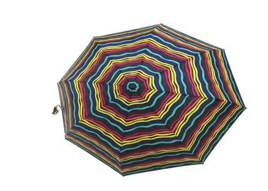 Συμπαγής ισχυρή ομπρέλα ταξιδιού, ελαφριά ταξιδιού λαβή Caoted ομπρελών λαστιχένια