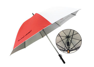 η ομπρέλα 105cm με το φορτιστή Usb, δροσίζοντας ομπρέλα με τον ανεμιστήρα UV προστατεύει Pover