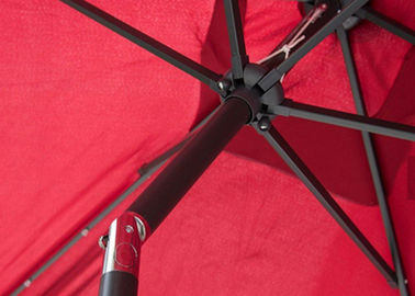 Γοητευτικός κήπων UV άξονας αργιλίου υφάσματος πολυεστέρα φω'των παραλιών οδηγημένος ομπρέλα