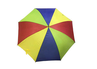 Εξατομικευμένος ελαφρύς συμπαγής ισχυρός εύρωστος χρώματος ουράνιων τόξων ομπρελών γκολφ