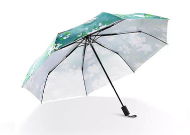 21 ίντσας αυτόματη ταξιδιού ομπρελών μικρή φρέσκια ομπρέλα πτυχών ανδρών και γυναικών διπλή