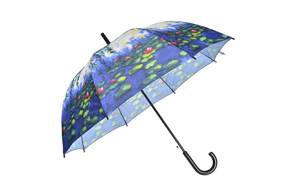 Οθόνη μεταξιού που τυπώνει την αυτόματη ανοικτή κανονική ομπρέλα για τη διαφήμιση