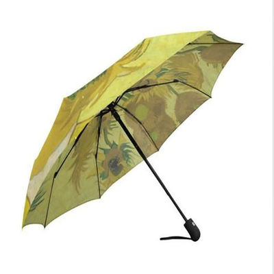Συμπαγής Windproof ομπρέλα ταξιδιού L28cm πτυσσόμενη