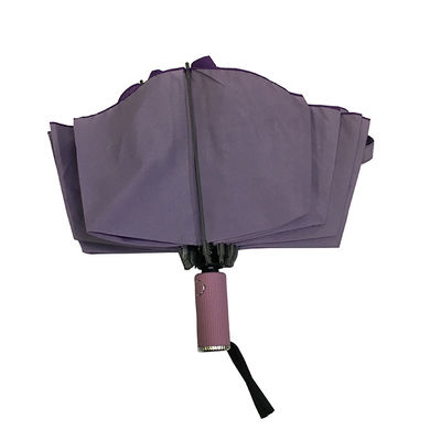 Διπλή φίμπεργκλας ομπρέλα ταξιδιού πλευρών Pongee