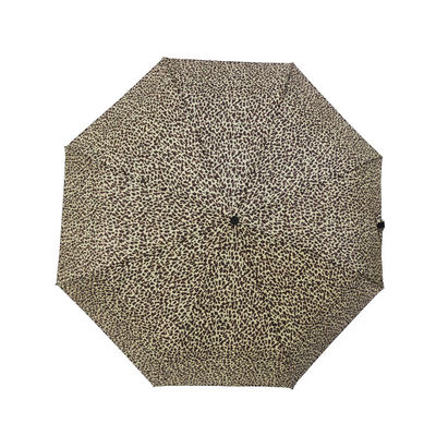 Μήκος 28cm ελαφριά ομπρέλα ταξιδιού τυπωμένων υλών λεοπαρδάλεων