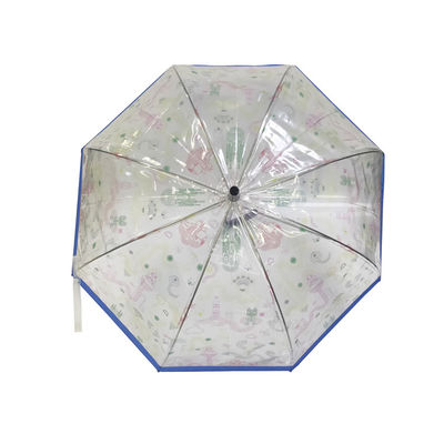 Αυτόματη ανοικτή ομπρέλα φυσαλίδων απόλλωνα διαφανής