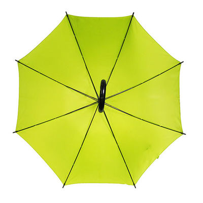 Pongee 35 ιντσών μήκους αυτόματη ομπρέλα ραβδιών υφάσματος