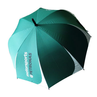 SGS αδιάβροχες πολυεστέρα ομπρέλες γκολφ υφάσματος Windproof