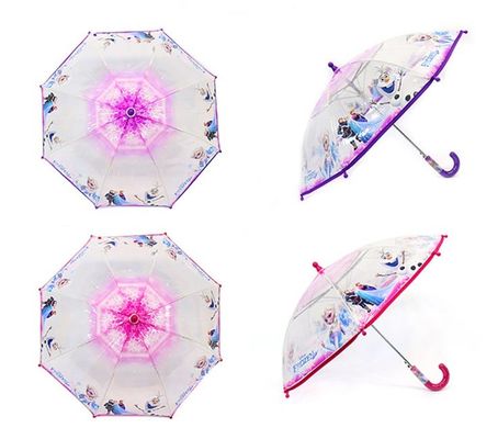 Disney που τυπώνει τη συμπαγή ομπρέλα παιδιών σημείου εισόδου με τη λαβή J