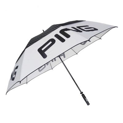 Windproof ομπρέλες γκολφ πολυεστέρα δύο στρωμάτων 27 ίντσα