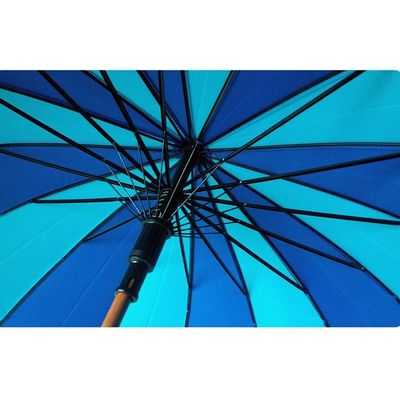 PAHS αυτόματη ανοικτή ξύλινη ομπρέλα γκολφ λαβών μεγάλη Windproof