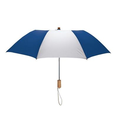 Ξύλινη Pongee λαβών μόνη διπλώνοντας ομπρέλα υφάσματος