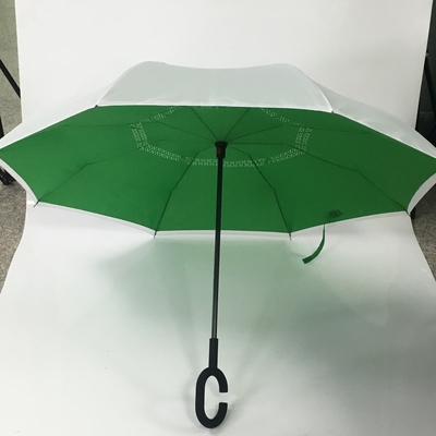 Η ΑΖΩΤΟΥΧΑ ελεύθερη διπλή αντιστροφή πολυεστέρα στρώματος 190T κλείνει την ομπρέλα