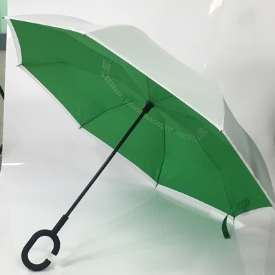 Η ΑΖΩΤΟΥΧΑ ελεύθερη διπλή αντιστροφή πολυεστέρα στρώματος 190T κλείνει την ομπρέλα