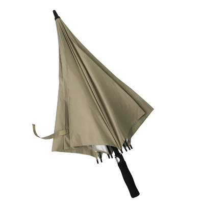 Pongee διαμέτρων 130CM ομπρέλα γκολφ με το UV επίστρωμα