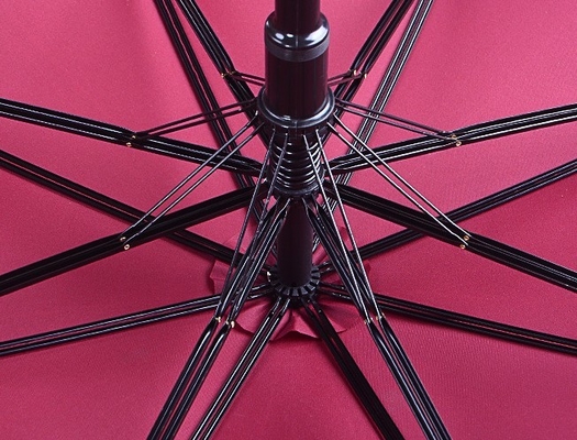 Διάμετρος 105CM Pongee RPET στερεά ομπρέλα χρώματος