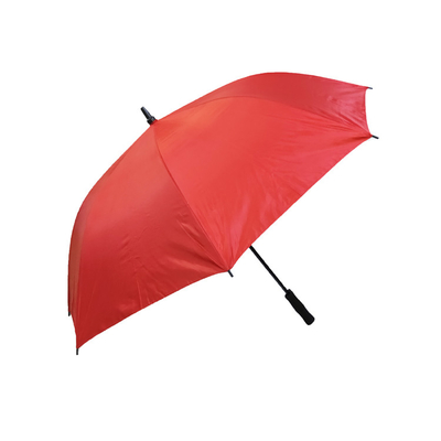 UV ευθεία ομπρέλα υφάσματος πολυεστέρα προστασίας 190T με το ασημένιο επίστρωμα