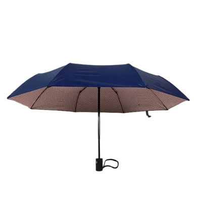 UPF που ντύνει την αυτόματη διπλώνοντας ομπρέλα με τα διπλά πλευρά φίμπεργκλας