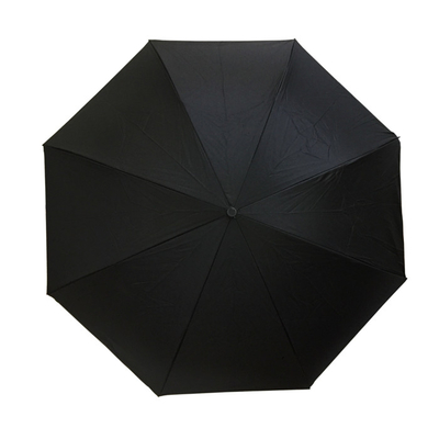 21inch Pongee διπλή στρώμα ομπρέλα με τη λαβή Γ