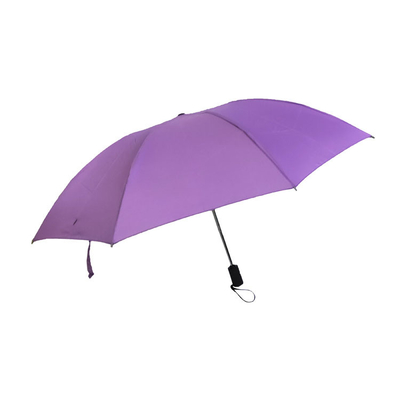 Windproof διπλώνοντας Pongee προωθητική ομπρέλα υφάσματος
