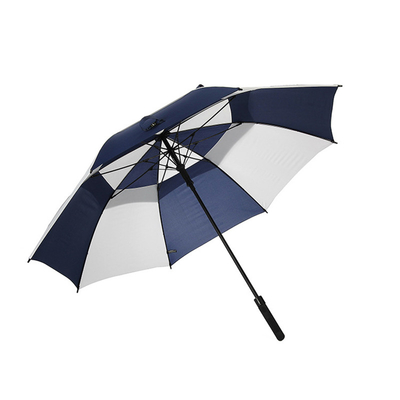 33inch αέρα ανθεκτική φίμπεργκλας ομπρέλα γκολφ λογότυπων προωθητική