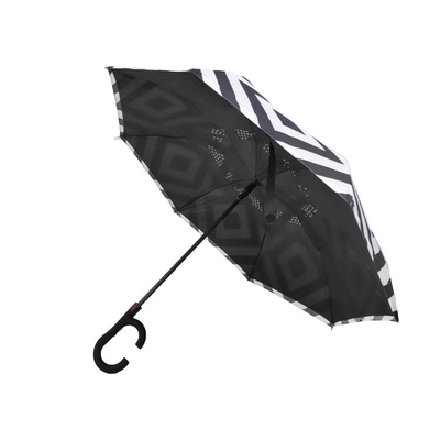 Χειρωνακτικό ανοικτό διπλό στρώματα σχέδιο μόδας ομπρελών