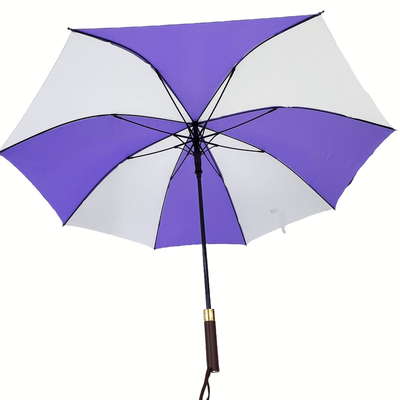 27 ιντσών 190T Pongee ύφασμα Super Windproof ομπρέλες γκολφ με πλαίσια από γυαλί και χειριστήριο EVA