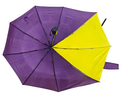 23-inch 9-Rib Irregular Backpack Umbrella with Metal Frame and Pongee Fabric for Windproof Protection