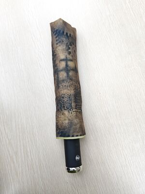 Φωτισμένη με LED ομπρέλα ασφαλείας αυτόματου ανοίγματος/κλεισίματος με ανακλαστική λωρίδα για νυχτερινή ορατότητα