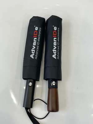 Αδιάβροχη ξύλινη ομπρέλα 23 ίντσες υψηλή σταθερότητα τέλεια για κήπο αυλή παραλία και εξωτερικά εμπορικά περιβάλλοντα