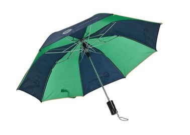 Αυτόματες ανοικτές ομπρέλες γκολφ λογότυπων συνήθειας, που διπλώνουν το Windproof πλαίσιο χάλυβα ομπρελών γκολφ