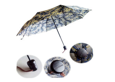 Προσαρμοσμένος χειρωνακτικός εύκολος ανοικτός ζωηρόχρωμος δώρων ομπρελών ταξιδιού λογότυπων αυτόματος
