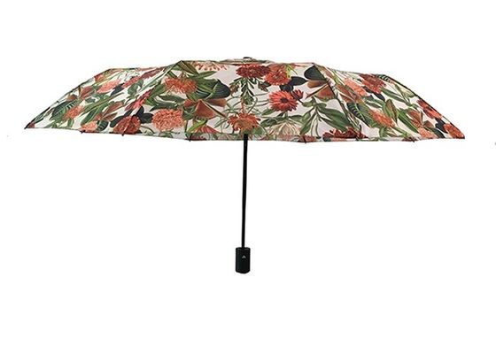 Γυναικείο Pongee αυτόματη διπλώνοντας ομπρέλα για το ταξίδι