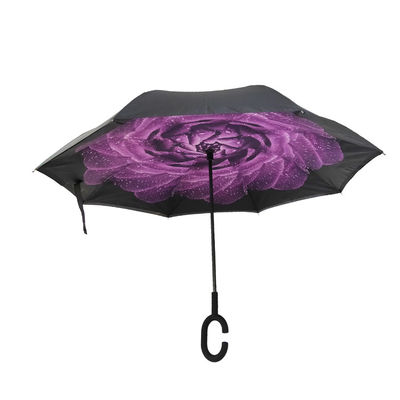 Το διπλό στρώμα Dia 103cm αντιστρέφει την ομπρέλα