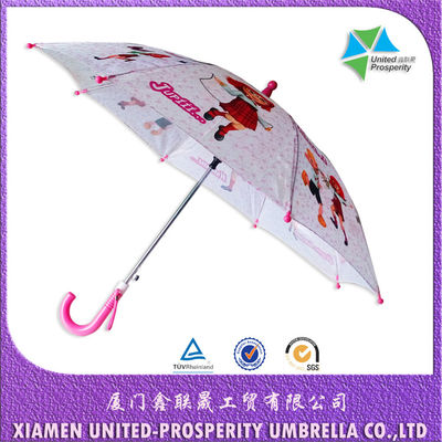 Διπλώνοντας ομπρέλα των Windproof παιδιών σχεδίων κινούμενων σχεδίων BSCI