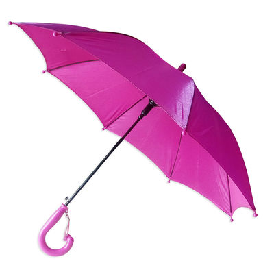 SGS πλαστική Windproof μίνι ομπρέλα λαβών γάντζων για τα παιδιά
