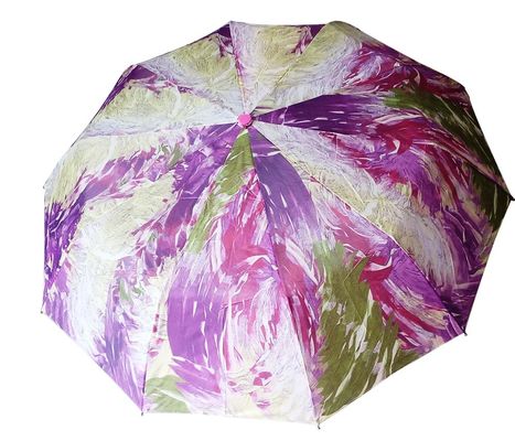 Parasol αδιάβροχη/Windproof διπλώνοντας ζωηρόχρωμη ομπρέλα 2 για τις γυναίκες