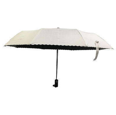 Της Κίνας ομπρελών UV προστασίας μικρή μίνι ομπρέλα επιστρώματος τσεπών μαύρη