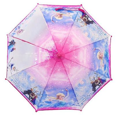 Disney που τυπώνει τη συμπαγή ομπρέλα παιδιών σημείου εισόδου με τη λαβή J