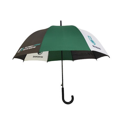 Windproof 23 ίντσα 8 ομπρέλες γκολφ λογότυπων συνήθειας πλευρών για τη διαφήμιση