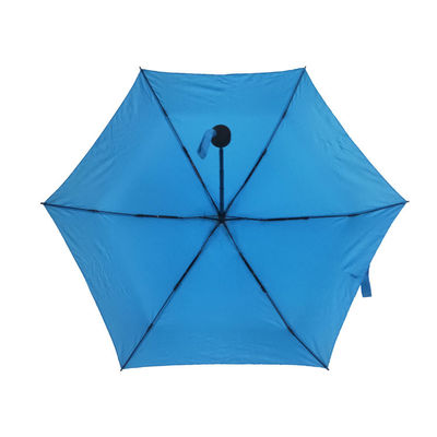 Πιστοποιητικό BSCI 19 ίντσες 6 επιτροπές ομπρέλα πέντε πτυχών Windproof