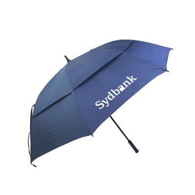 Windproof ευθεία ομπρέλα πλαισίων φίμπεργκλας λαβών
