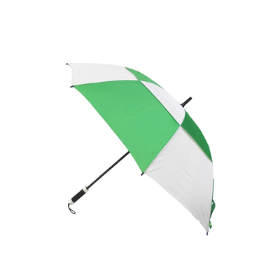 68» διπλή ομπρέλα γκολφ θόλων με το πλαίσιο φίμπεργκλας